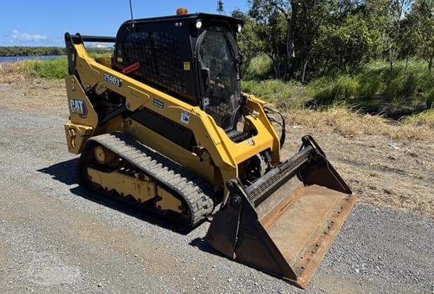 Yellow Skid Steer